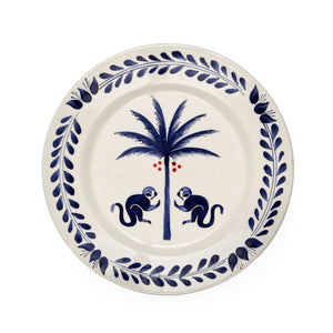 Saimiri Navy Blue Dessert Plate, Set of 2