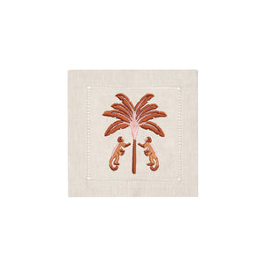 Caribeña Rust Cocktail Napkin, Set of 4