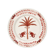 Load image into Gallery viewer, Saimiri Old Magenta Dessert Plate, Set of 2