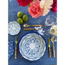 Load image into Gallery viewer, Golden Blue Charger Plate