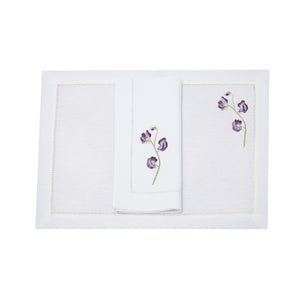 Sweet Pea Linens, Set of 4