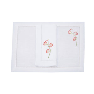 Sweet Pea Linens, Set of 4