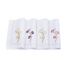 Load image into Gallery viewer, Sweet Pea Linens, Set of 4