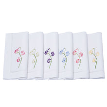 Load image into Gallery viewer, Sweet Pea Linens, Set of 6