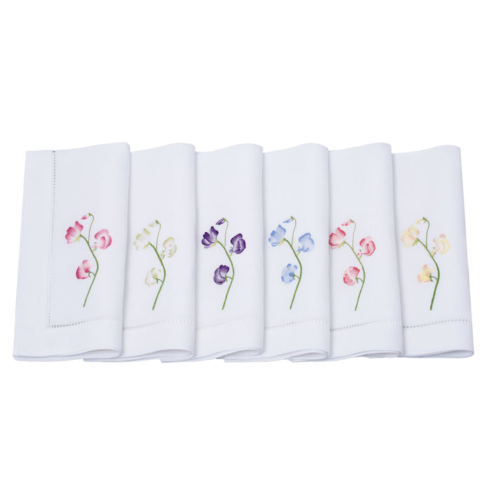 Sweet Pea Linens, Set of 6