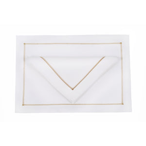 Whitework #3 Linens, Set of 4