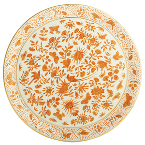Sacred Bird & Butterfly Cake Plate