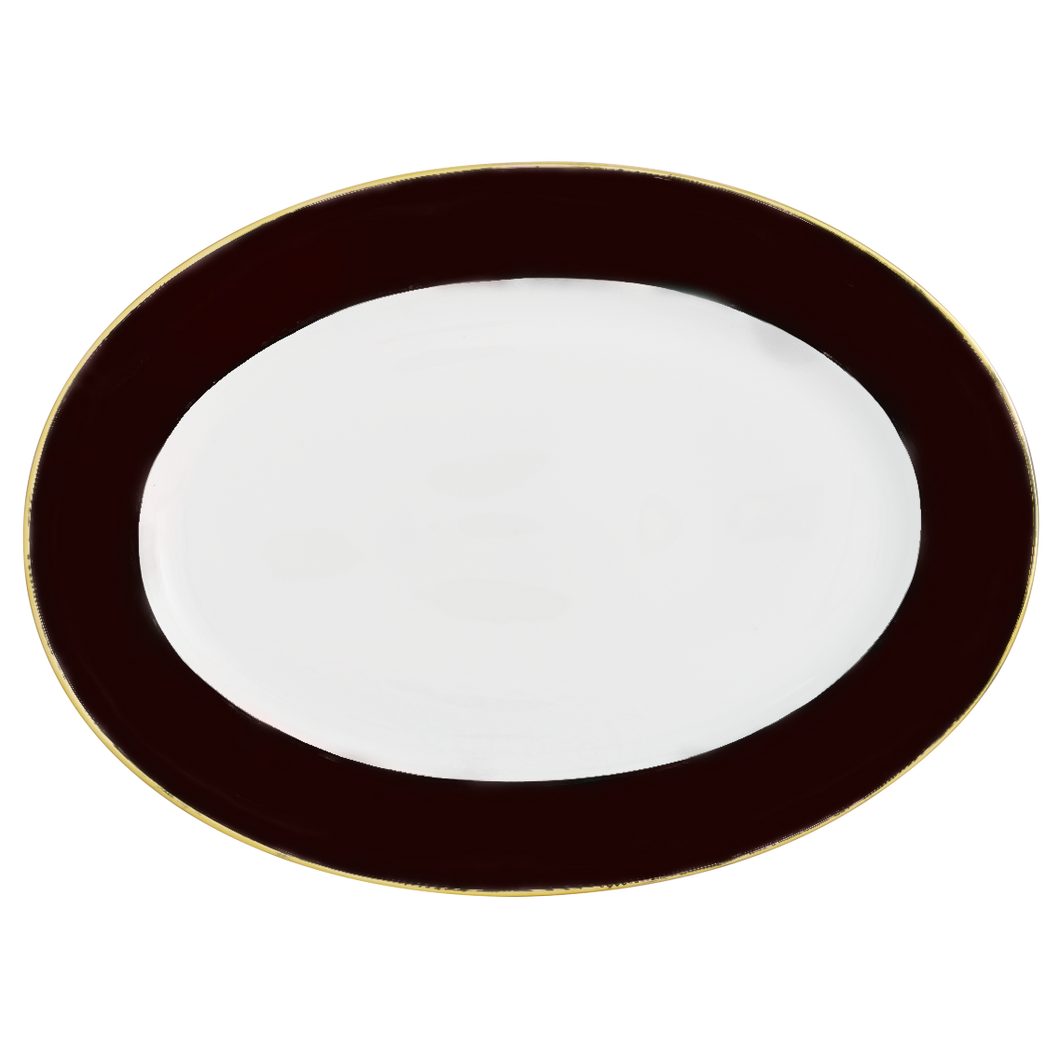 Lexington Chocolate Oval Platter