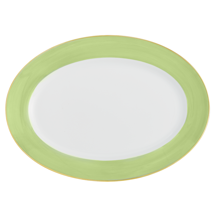 Lexington Green Oval Platter