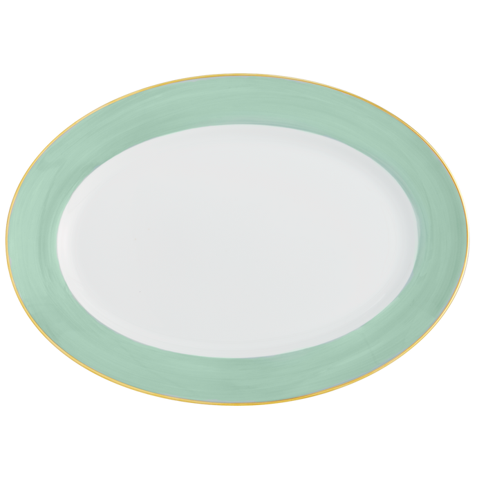 Lexington Celadon Oval Platter