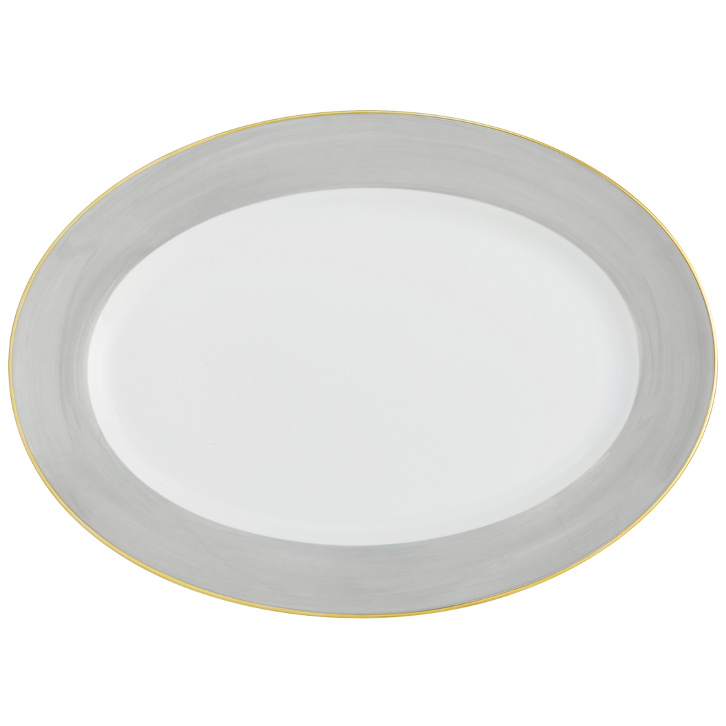 Lexington Gris Oval Platter