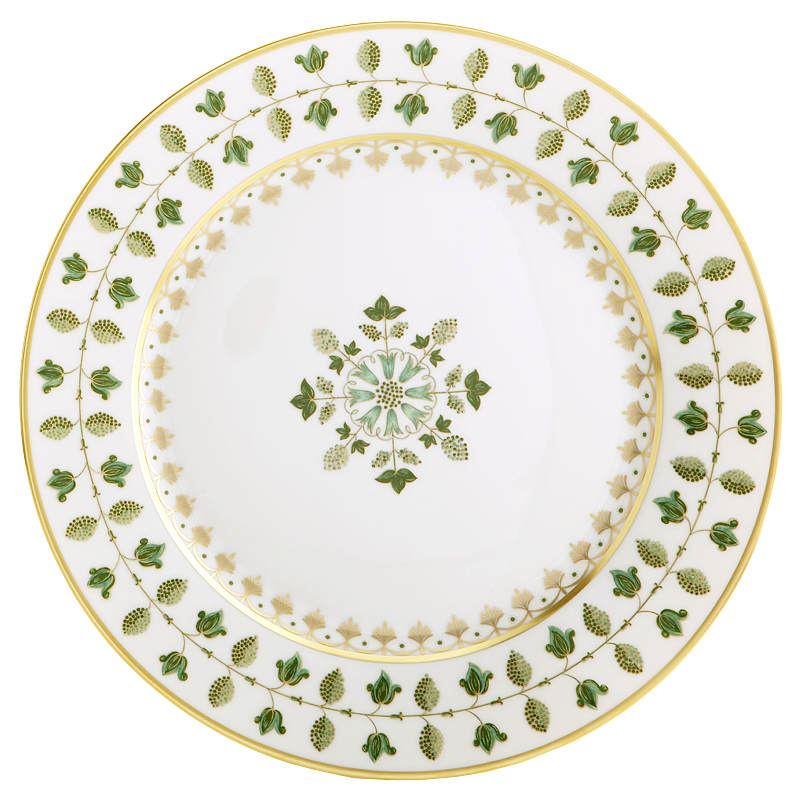 Matignon Green Dinner Plate