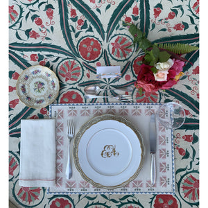 Carnation Placemat, Set of 4