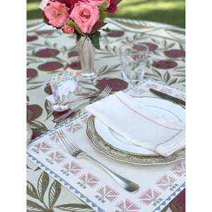 Carnation Placemat, Set of 4