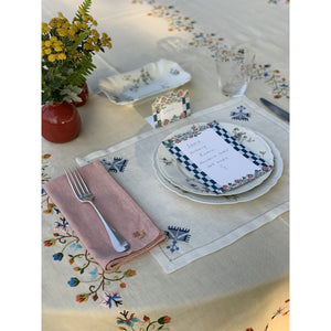 Ottomane Carnation Placemat, Set of 4