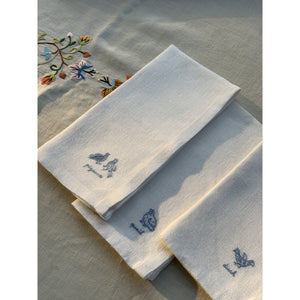 Bird Napkin, Set of 3