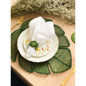 Suni Green Placemat, Set of 6