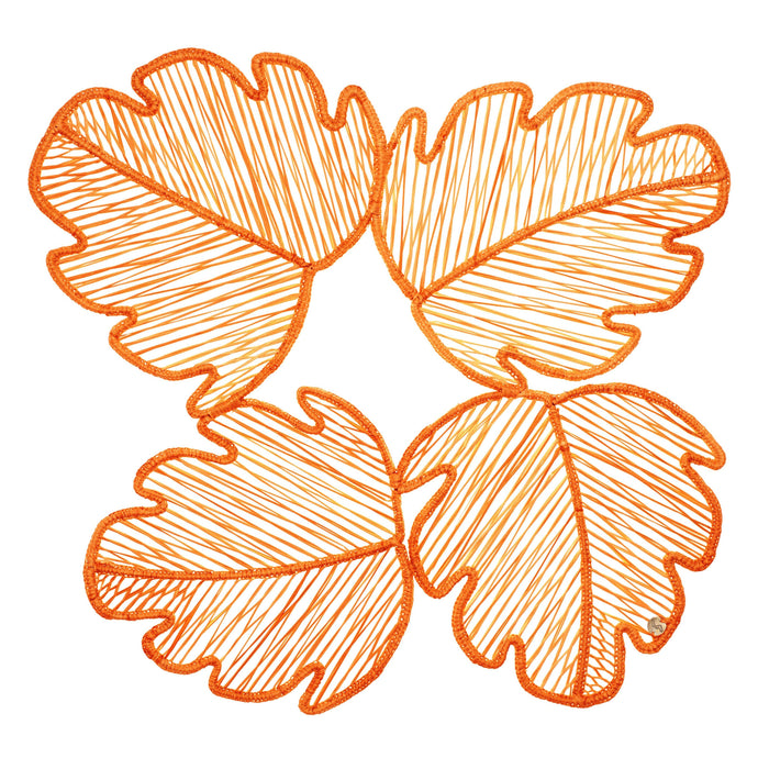 Lichi Orange Placemat, Set of 6