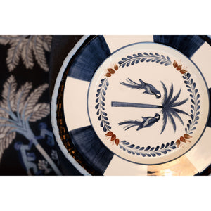 Macao Navy Blue Dinner Plate, Set of 2