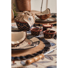 Load image into Gallery viewer, Hojarasca Navy Blue Bread Basket, Set of 2