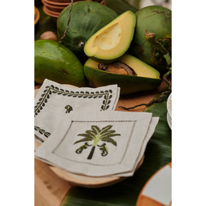 Caribeña Rust Cocktail Napkin, Set of 4