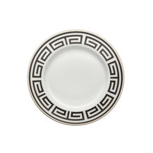 Load image into Gallery viewer, Labirinto Nero Dessert Plate, Set of 2