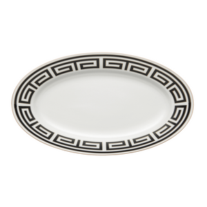 Labirinto Nero Medium Oval Platter
