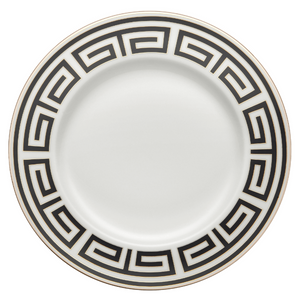 Labirinto Nero Round Flat Platter