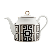 Load image into Gallery viewer, Labirinto Nero Teapot