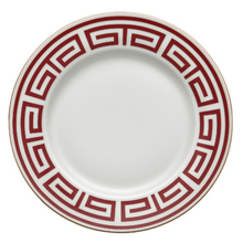 Load image into Gallery viewer, Labirinto Scarlatto Dessert Plate, Set of 2