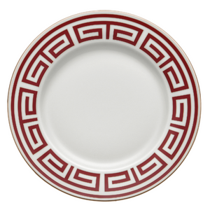 Labirinto Scarlatto Dessert Plate, Set of 2
