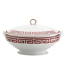 Load image into Gallery viewer, Labirinto Scarlatto Large Oval Platter