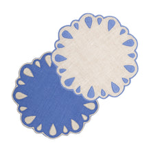 Load image into Gallery viewer, Drops Blue Placemat, Set of 4