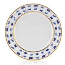 Load image into Gallery viewer, La Bocca Blue Dessert Plate