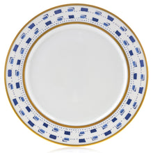 Load image into Gallery viewer, La Bocca Blue Dinner Plate
