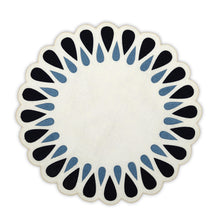 Load image into Gallery viewer, Drops Navy Placemat, Set of 4