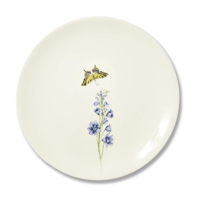 Bloom Delphinium Plate