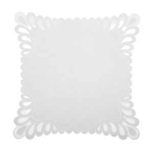 Lagrimas White Placemat, Set of 4