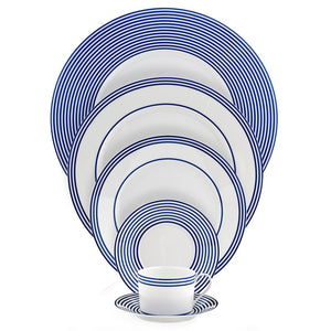 Latitudes Bleu Presentation Plate