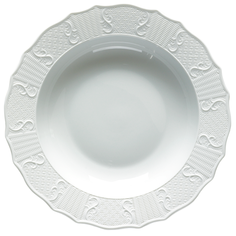 Prosperity Rim Soup Plate