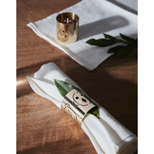 Load image into Gallery viewer, Maski Polished Brass Napkin Rings, Set of 6