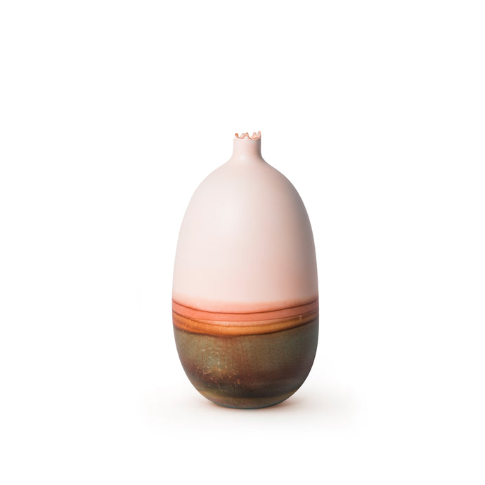 Mercury Peach Oxide Vessel