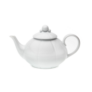 Nymphea White Teapot