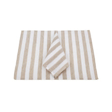 Load image into Gallery viewer, Nantucket Striped Dinner Napkins, Set of 4
