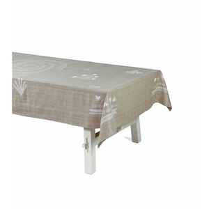 Nubia Natural Tablecloth