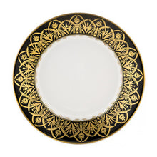 Load image into Gallery viewer, Oasis Black and Gold Soup Bowl