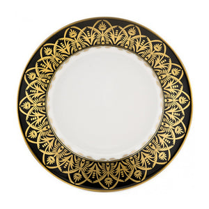 Oasis Black and Gold Soup Bowl
