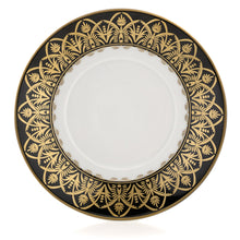 Load image into Gallery viewer, Oasis Black and Gold Tea Cup