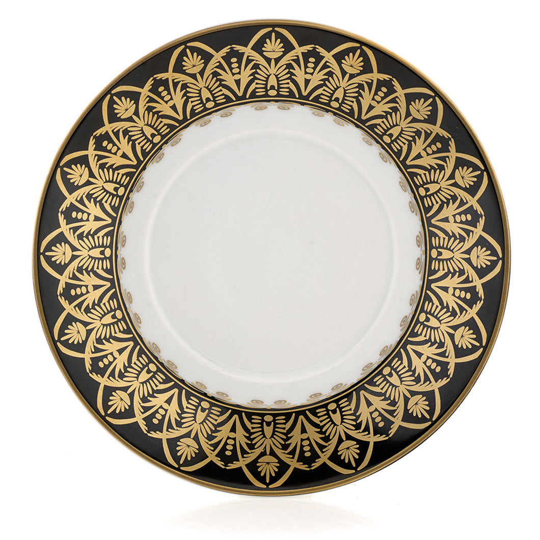 Oasis Black and Gold Tea Cup