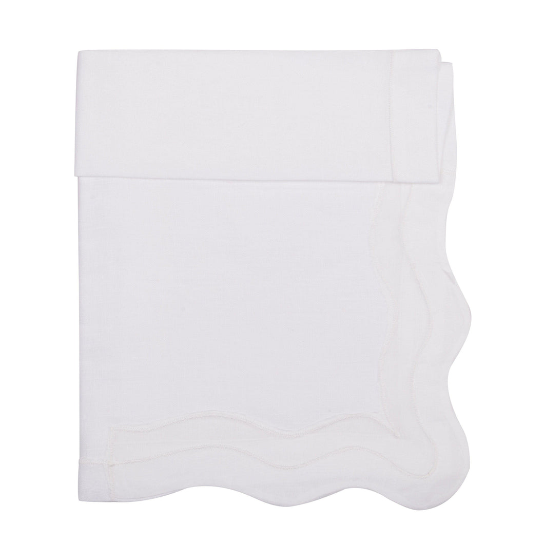 Olas White Napkin, Set of 4